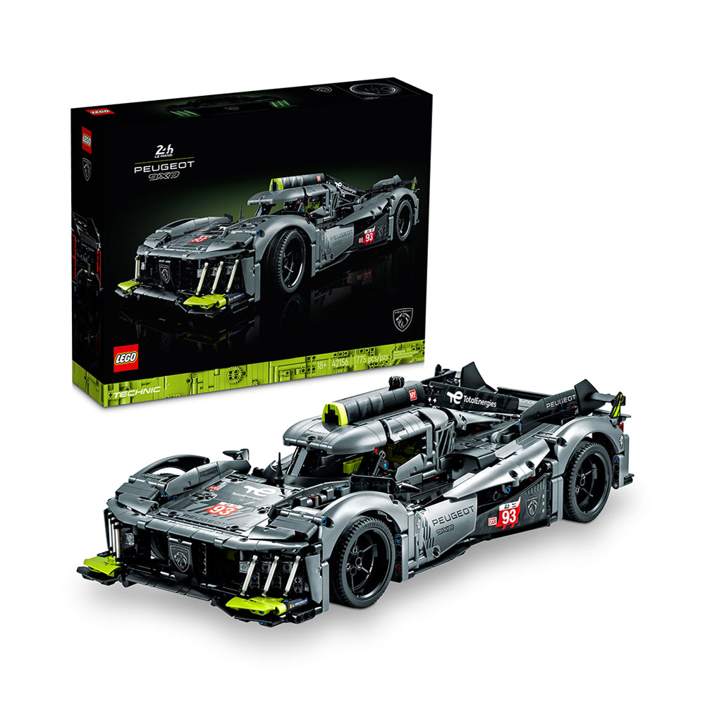 Lego Peugeot 9x8 24H Le Mans Hybrid Hypercar 42156 Building Set