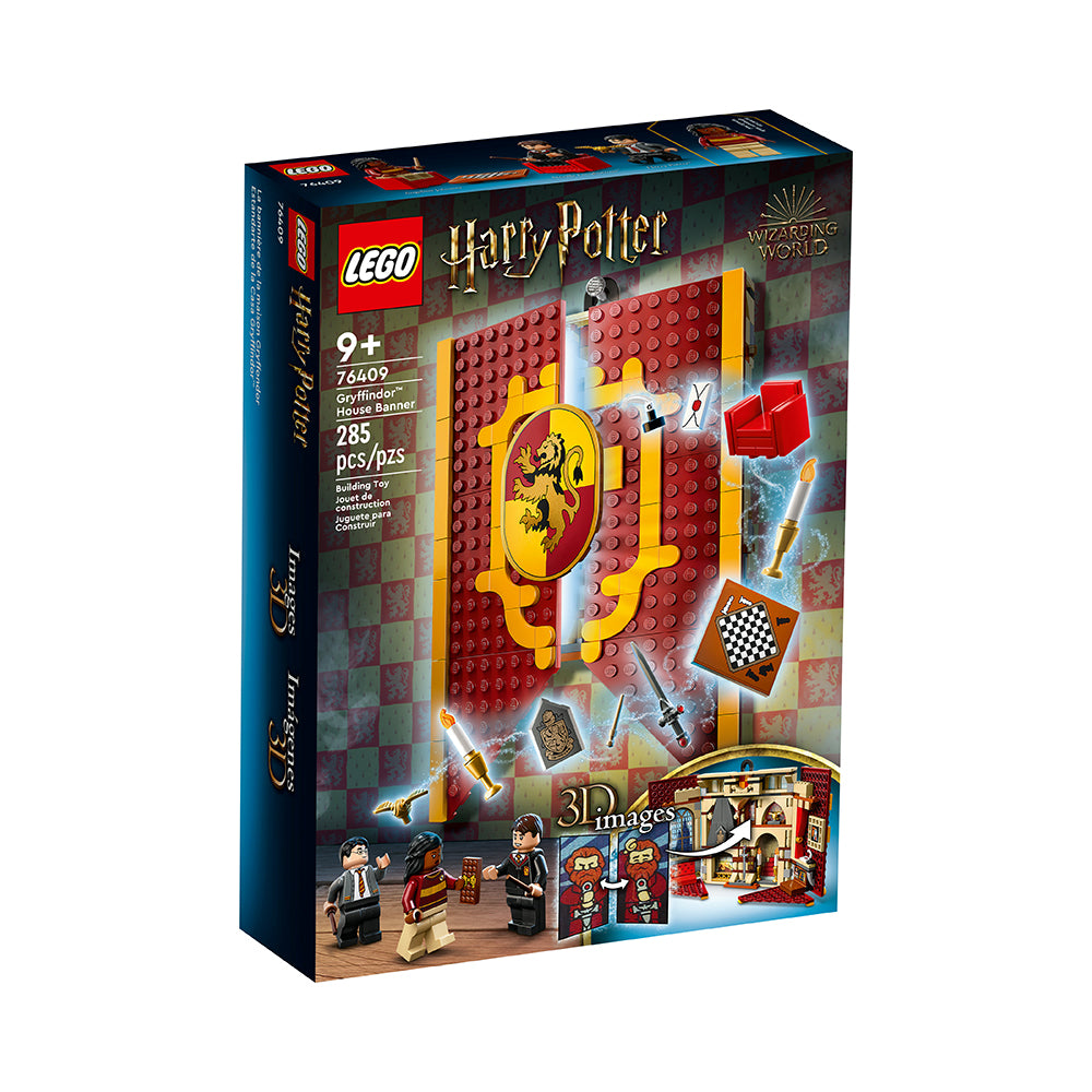 LEGO Harry Potter Gryffindor House Banner 76409  Building Set (285 Pieces)