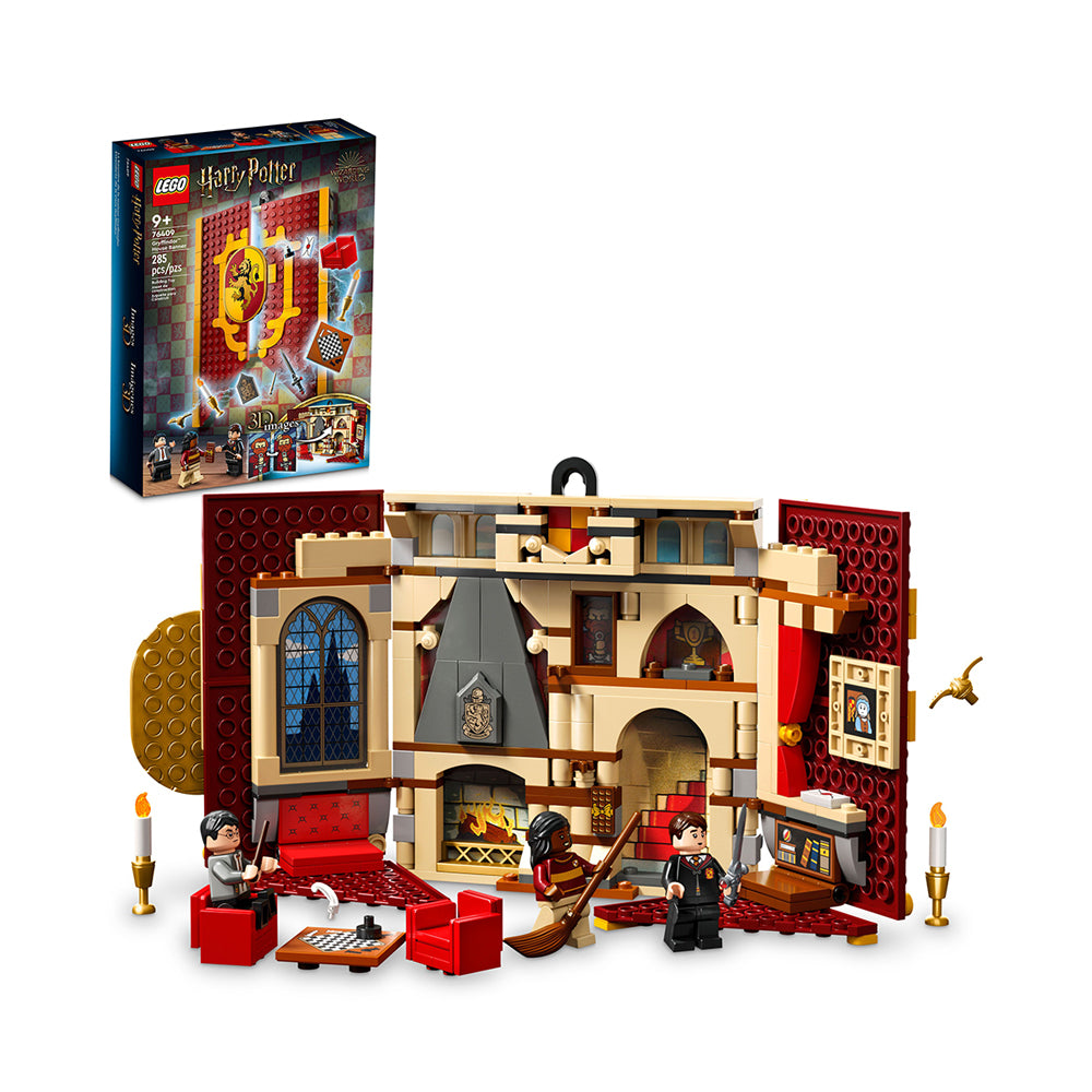 LEGO Harry Potter Gryffindor House Banner 76409  Building Set (285 Pieces)