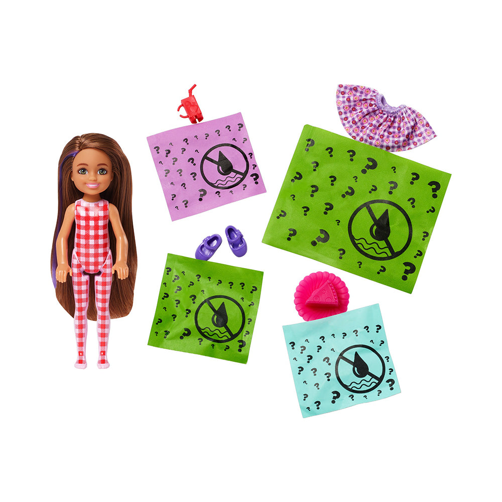 Barbie Chelsea Dolls And Accessories, Color Reveal Doll, Picnic