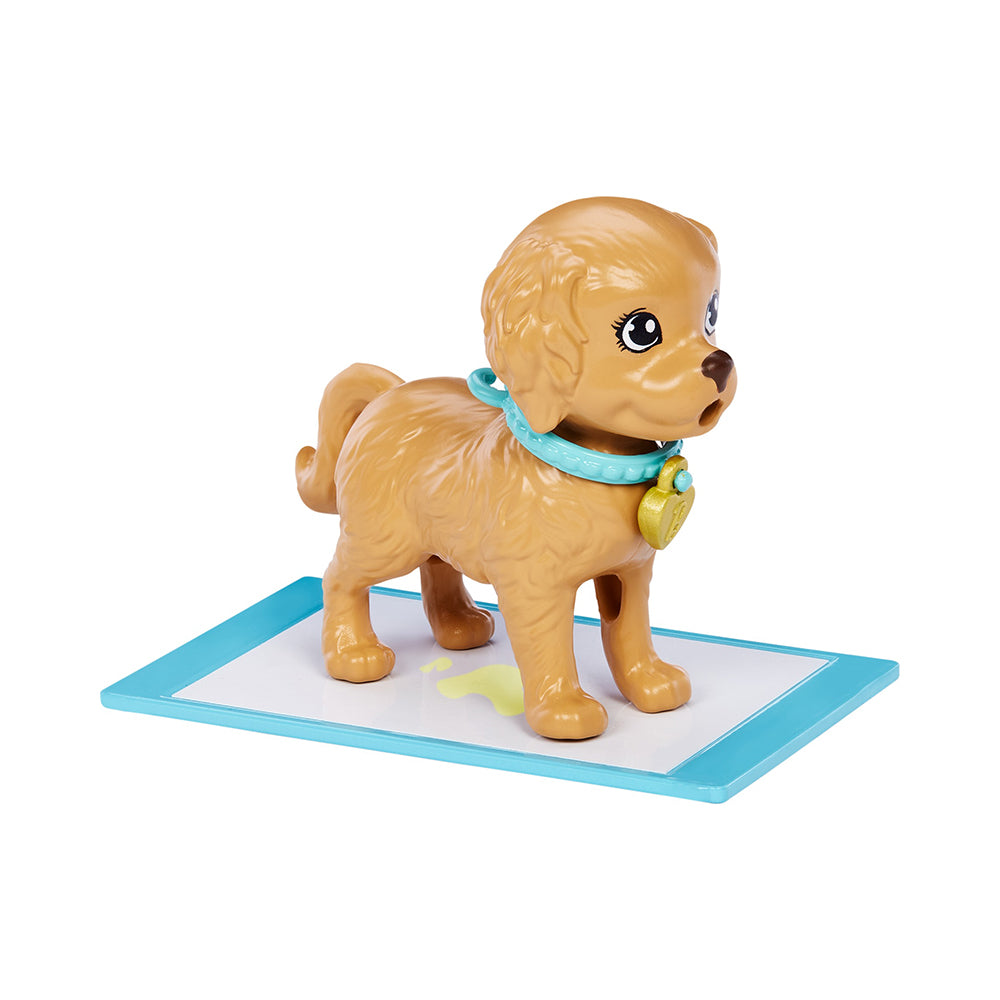 Barbie Doll And Accessories Pup Adoption Playset With Doll, 2 Puppies And Color-Change