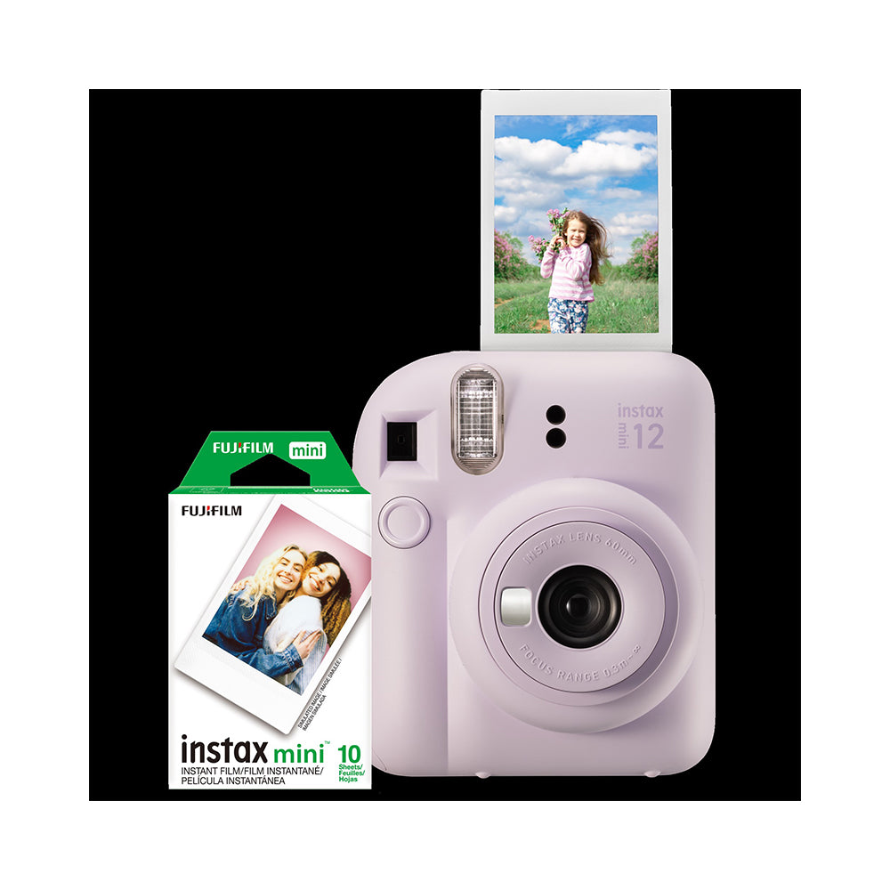 Instax Mini 12 Camera with Film - Lilac Purple | Mastermind Toys