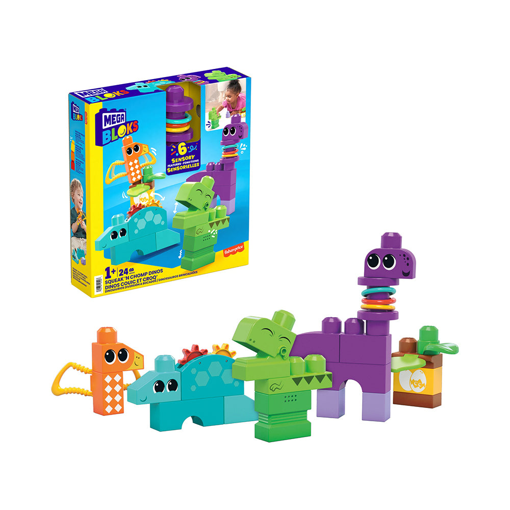 Mega Bloks Squeak n Chomp Dinos