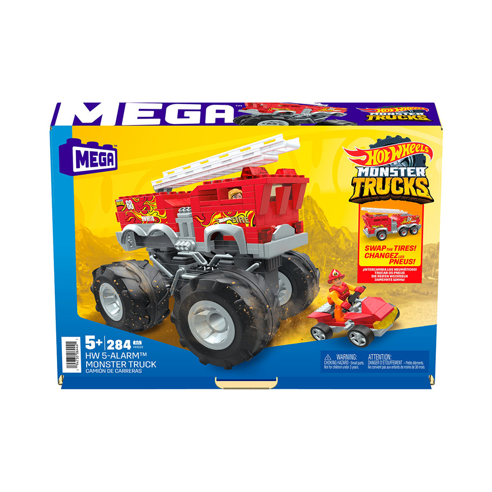 Mega Hot Wheels 5-Alarm Fire Truck