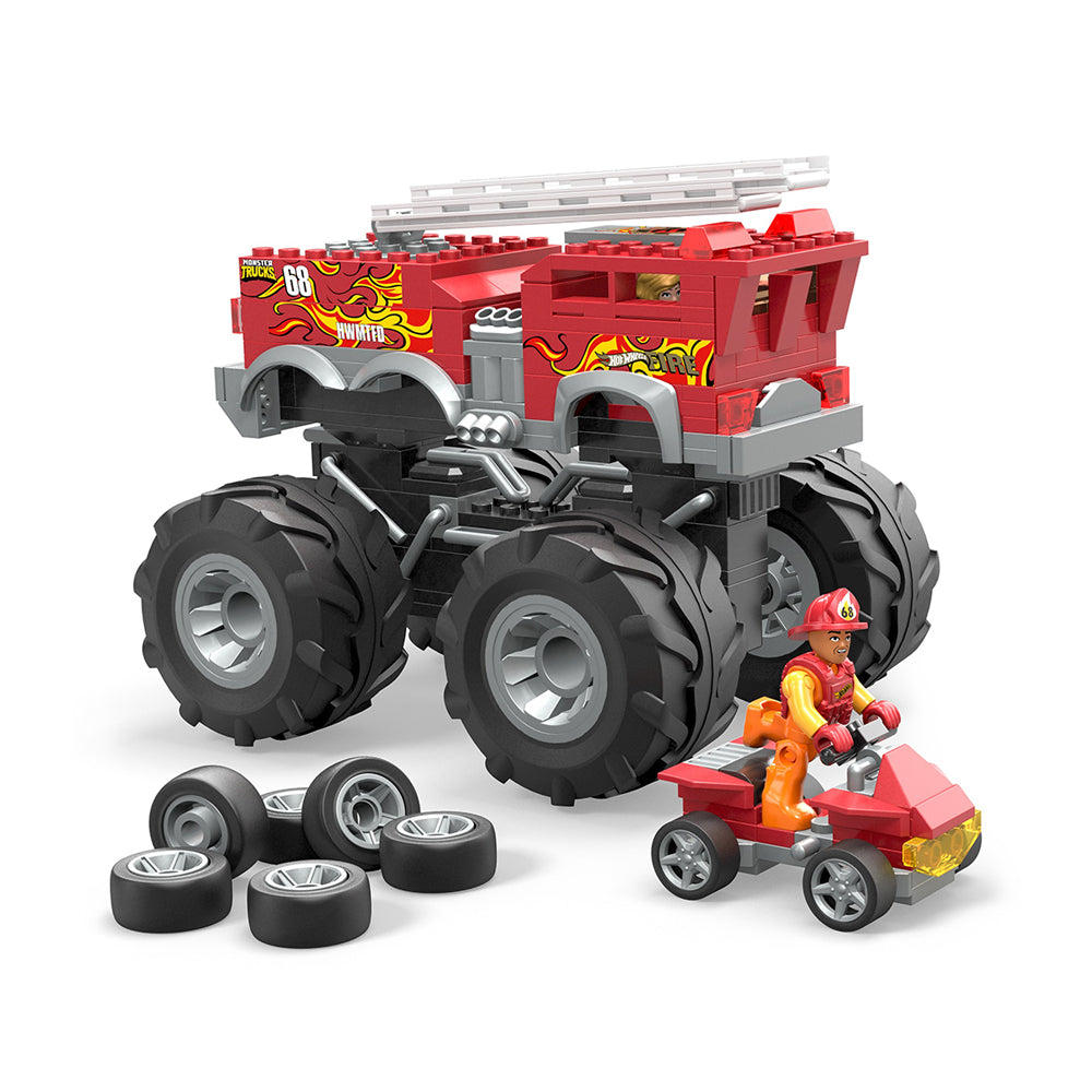 Mega Hot Wheels 5-Alarm Fire Truck