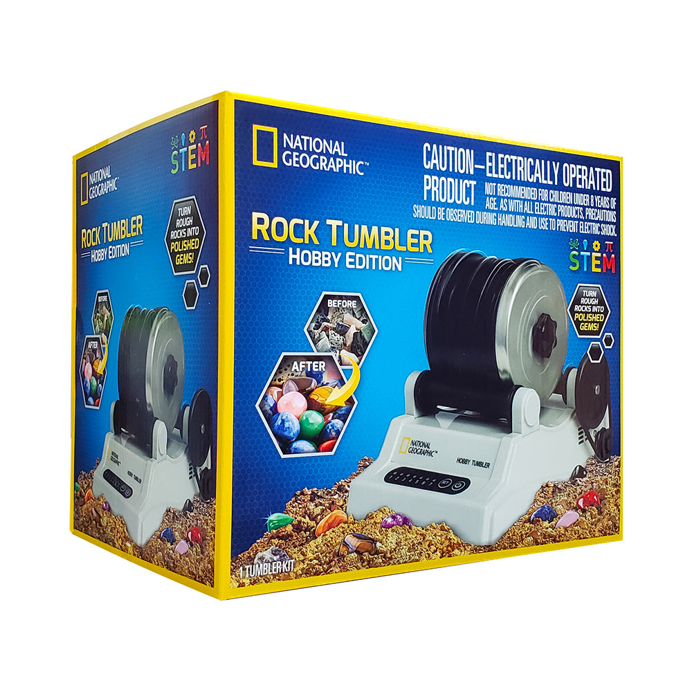 National Geographic Hobby Rock Tumbler - Tumbleweed Toys