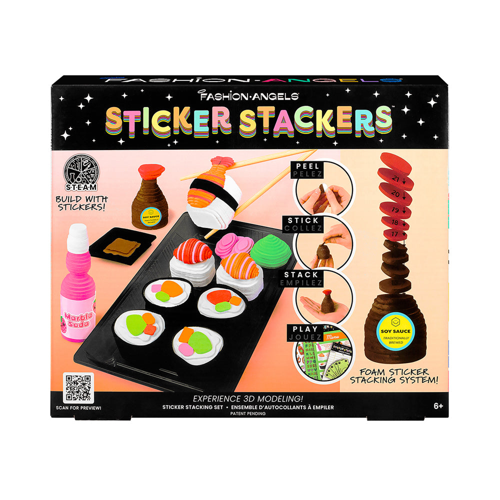 Fashion Angels STACK ATTACK Sticker Stacking System - Sushi