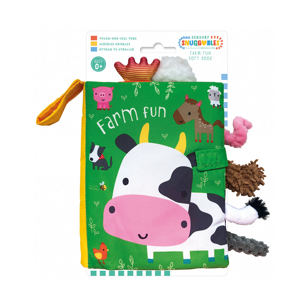 Sensory Snuggables Farm Fun Book | Mastermind Toys