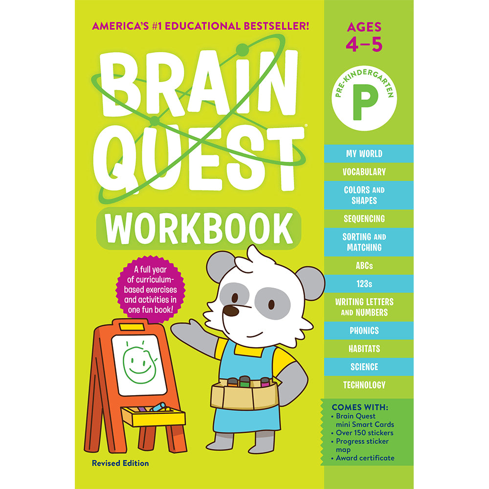 Brain Quest Workbook: Pre-K Revised Edition