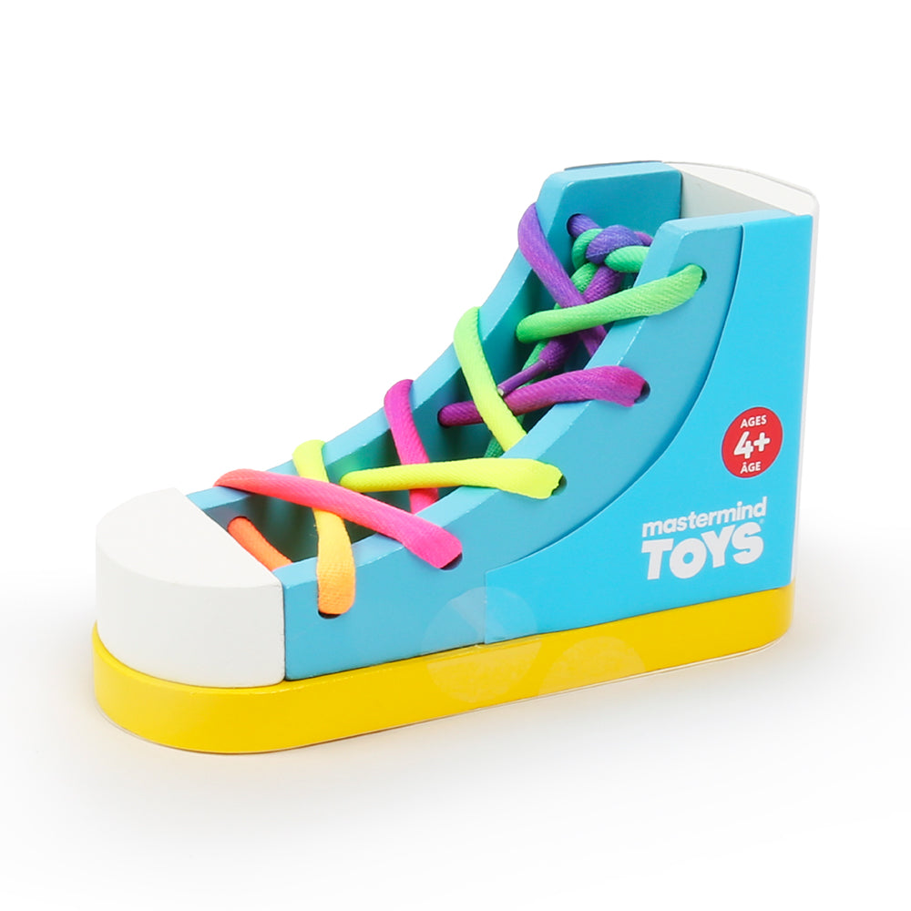 Shoe on sale tying toy