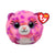 TY Beanie Ball Topaz  Pink Leapord