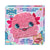 Bright Stripes Magic Scrunch Axolotl Pillow