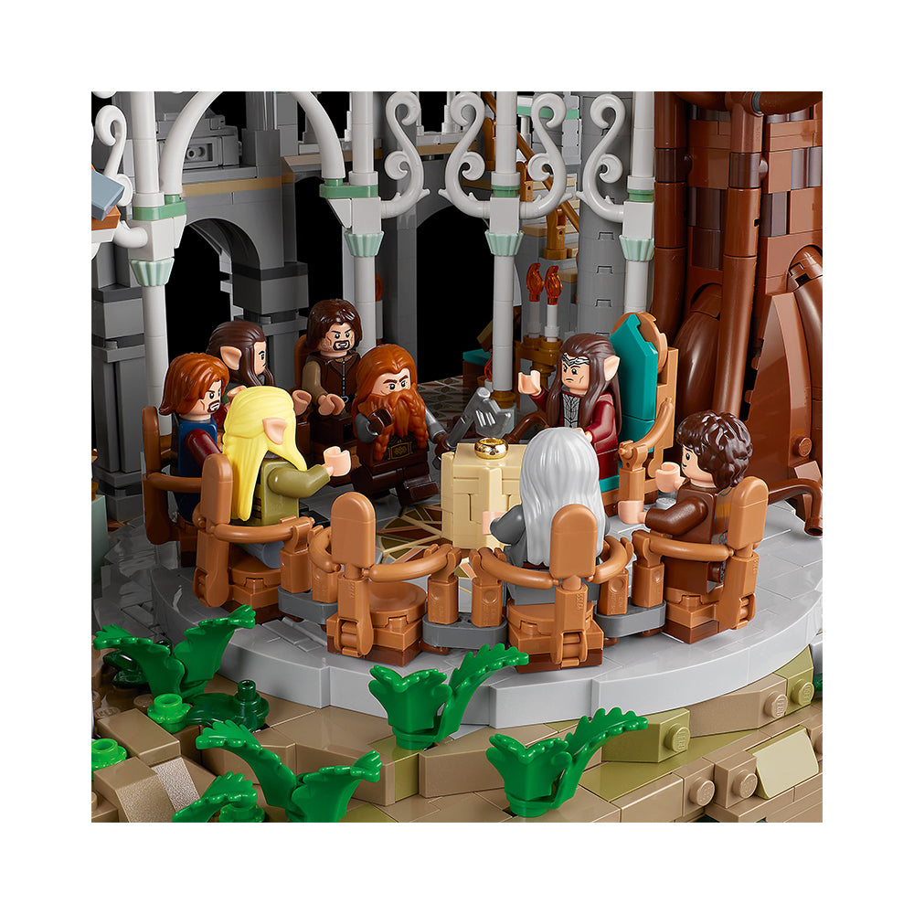 Lego Icons The Lord of The Rings: Rivendell 10316 Building Kit (6167 Pieces)