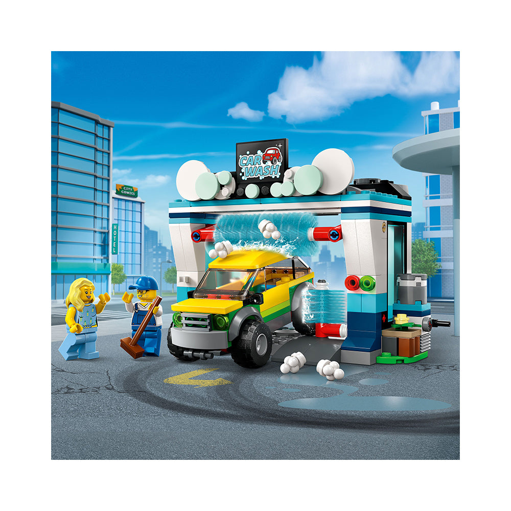 LEGO City Car Wash 60362 Building Toy Set (243 Pieces)