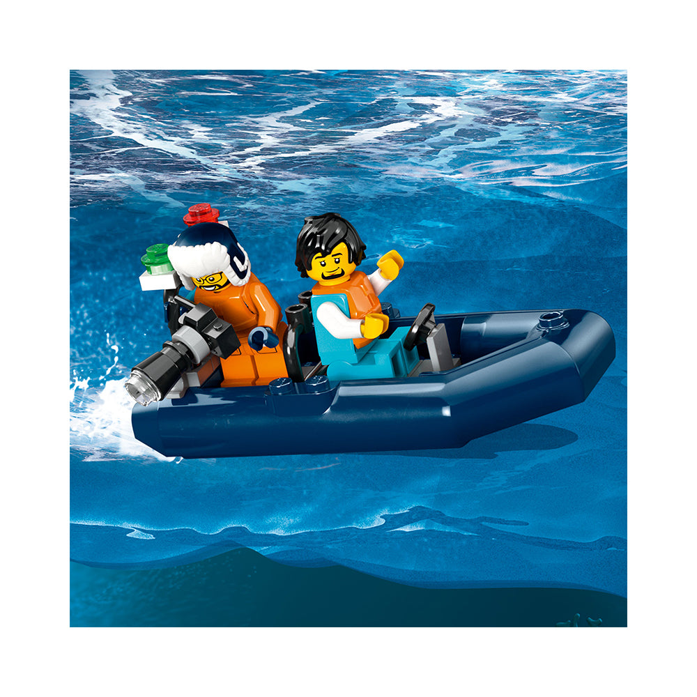 LEGO City Arctic Explorer Ship 60368 Building Toy Set (815 Pieces