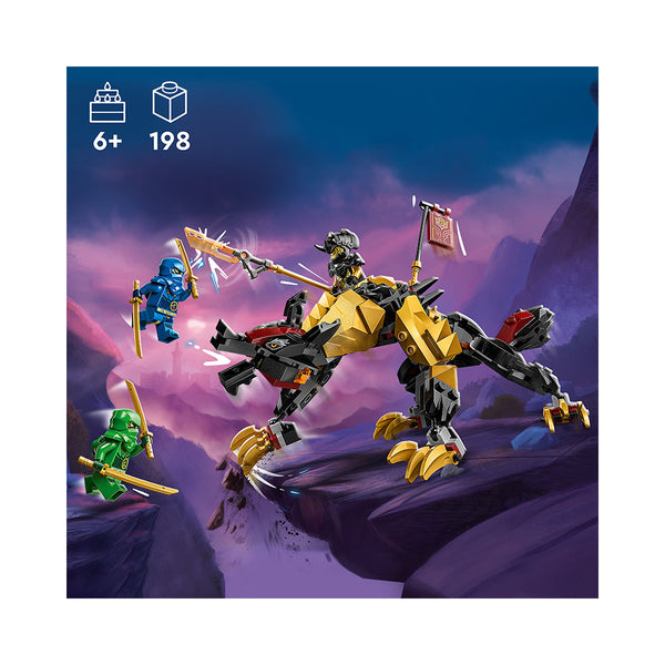 LEGO NINJAGO Imperium Dragon Hunter Hound 71790 Building Toy Set (198  Pieces)