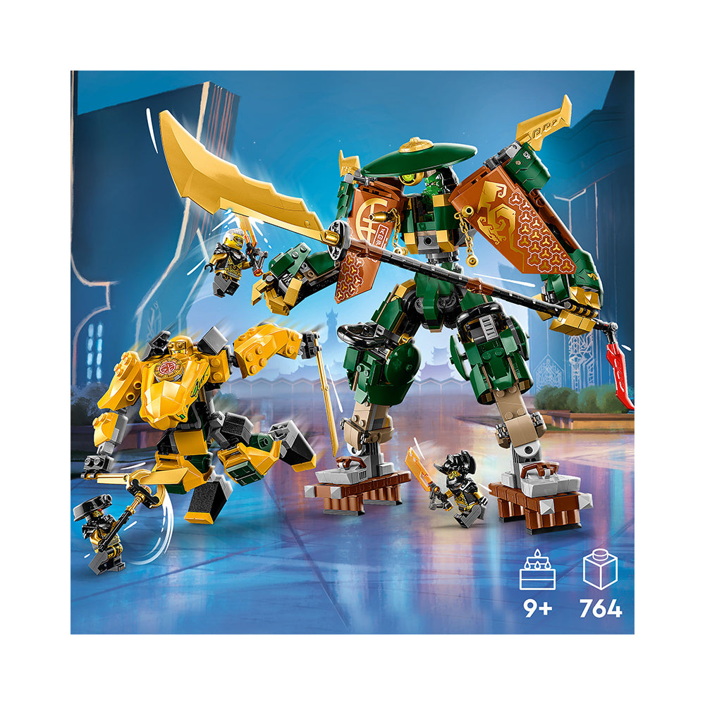 LEGO NINJAGO Lloyd and Arin's Ninja Team Mechs 71794 Building Toy 