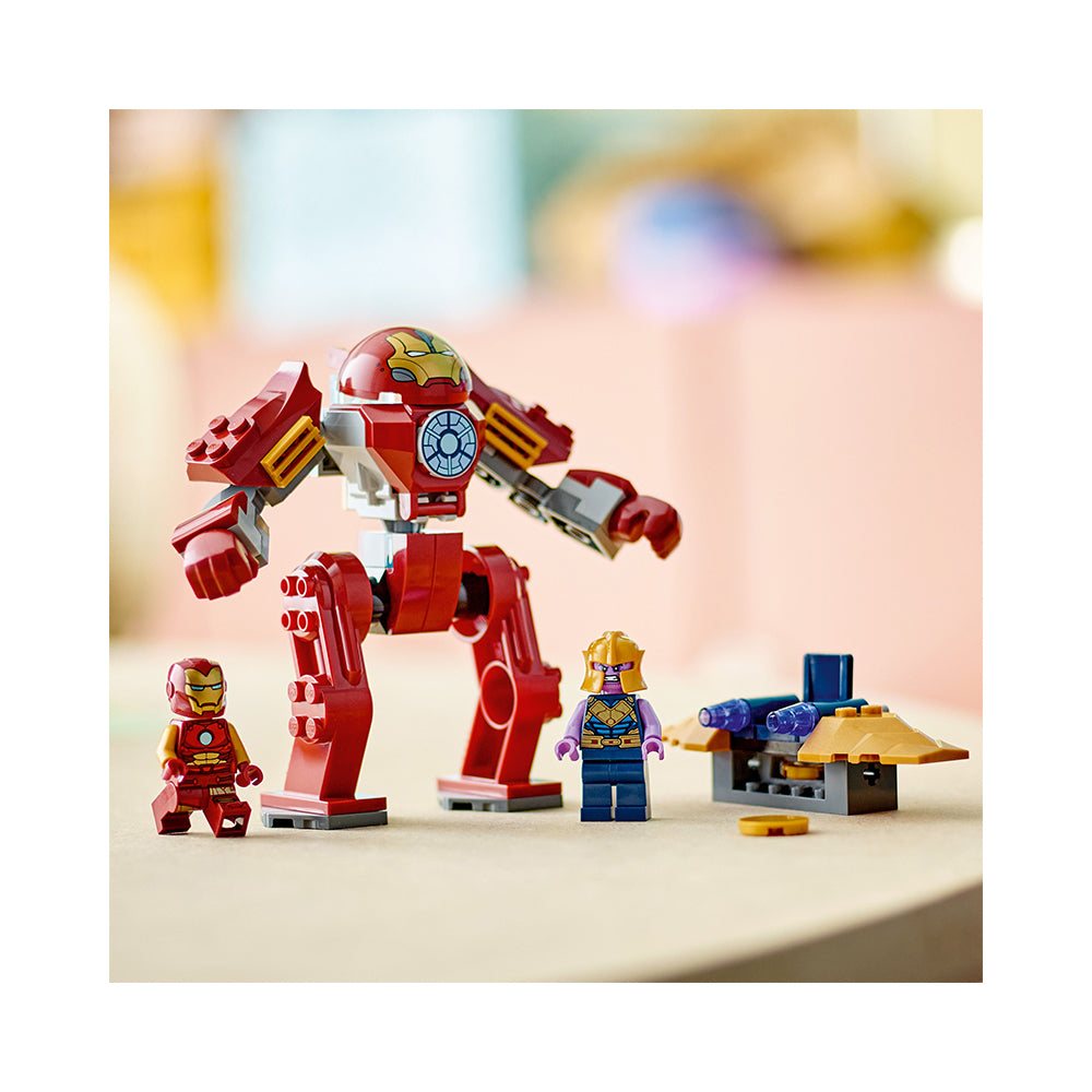 LEGO Marvel Iron Man Hulkbuster vs. Thanos 76263 Building Toy Set (66 Pieces)