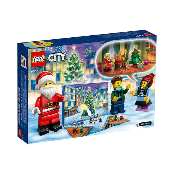 LEGO City 2023 Advent Calendar Building Toy Set 60381 Mastermind Toys