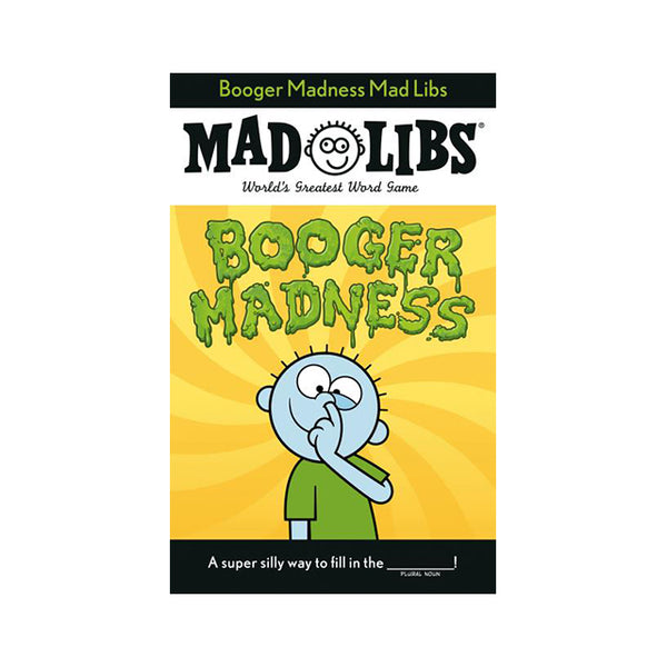 Booger Madness Mad Libs Worlds Greatest Word Game Book Mastermind Toys