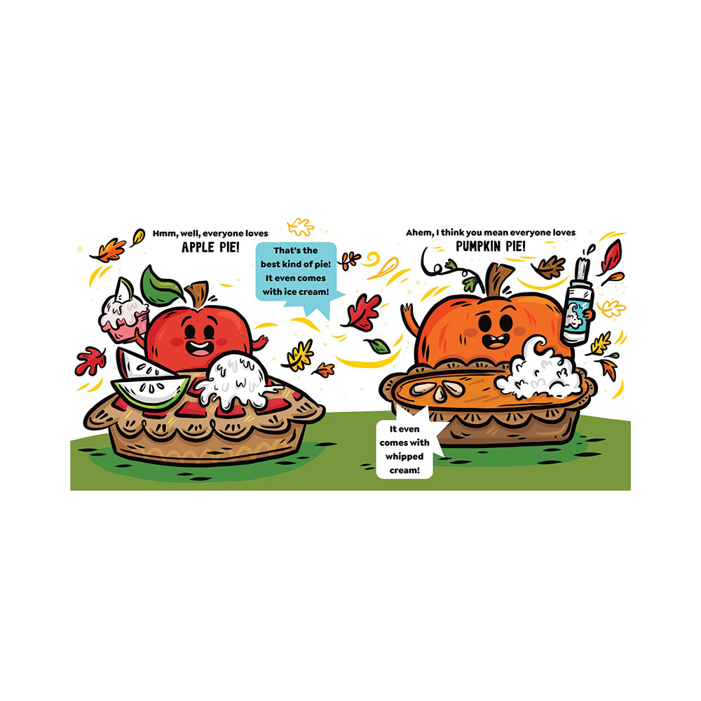 Apple vs. Pumpkin The Battle for the Best Fall Treat Is On! Book