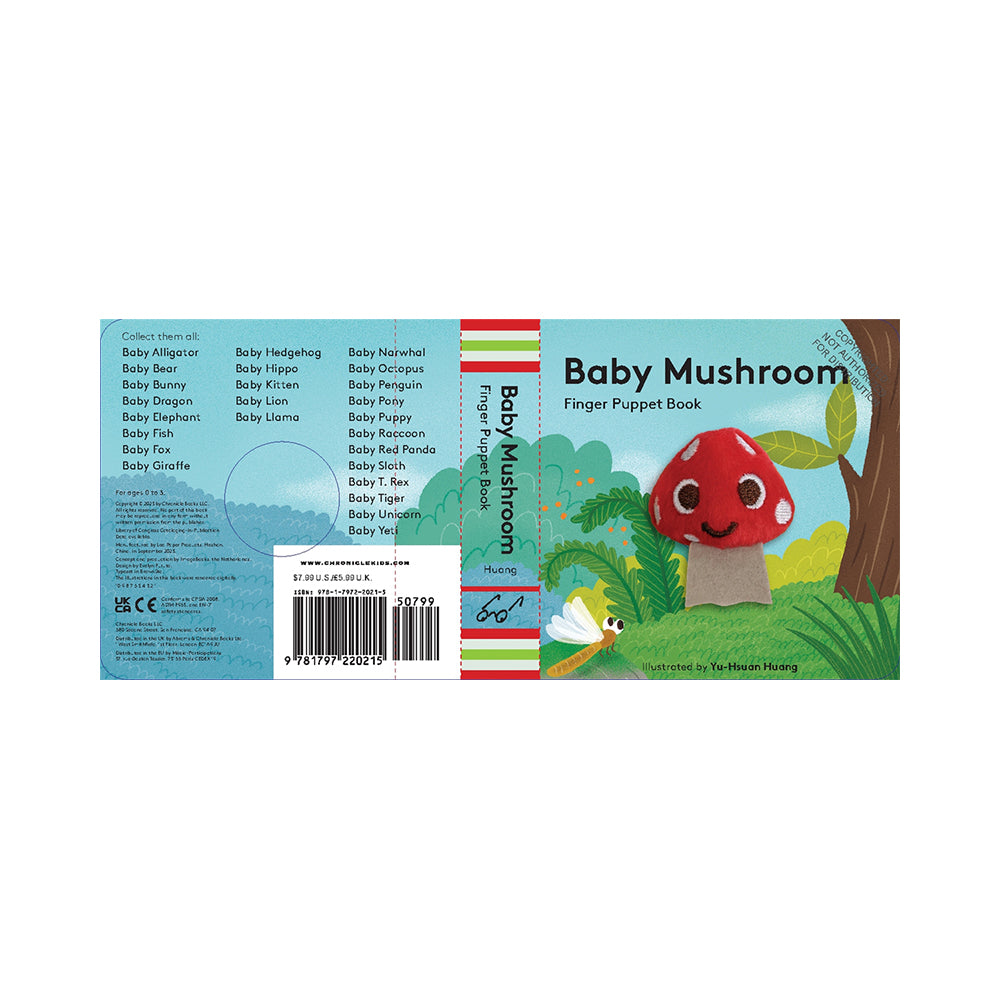 Baby Mushroom: Finger Puppet Book