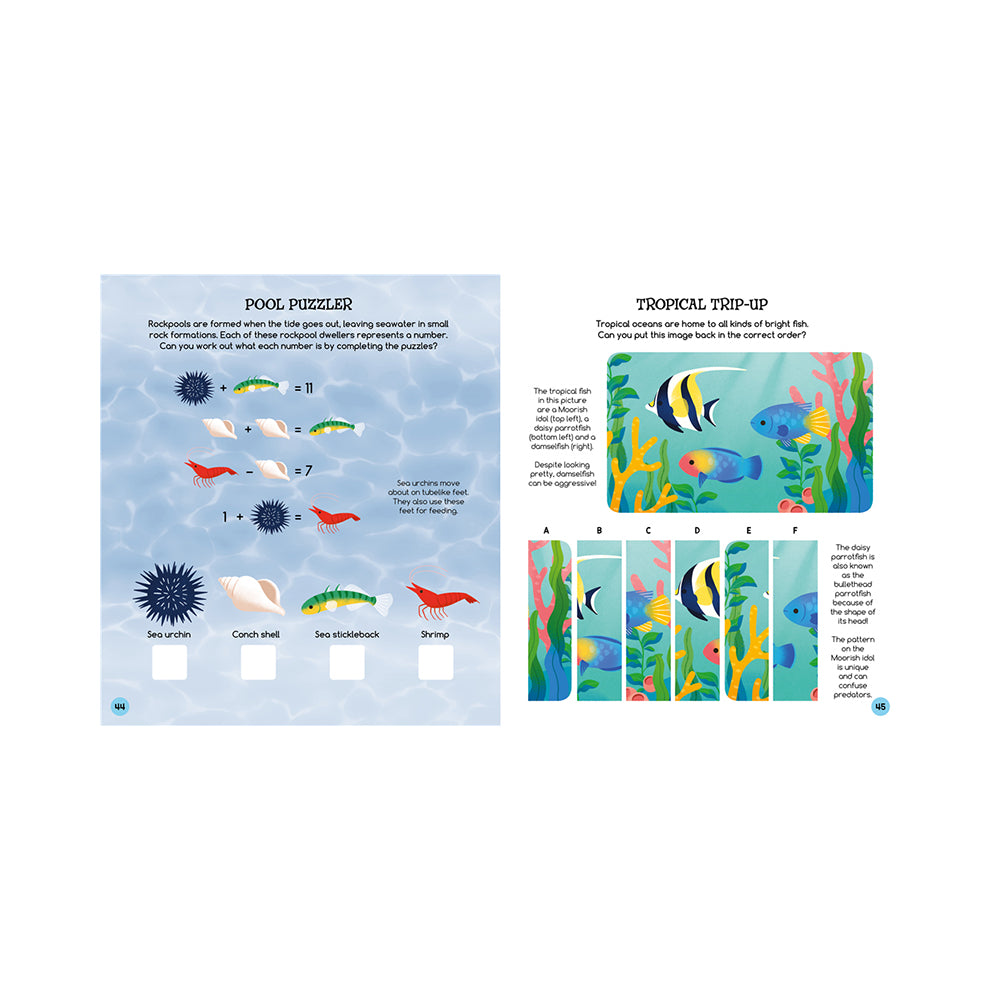 The Super Smart Ocean Activity Book