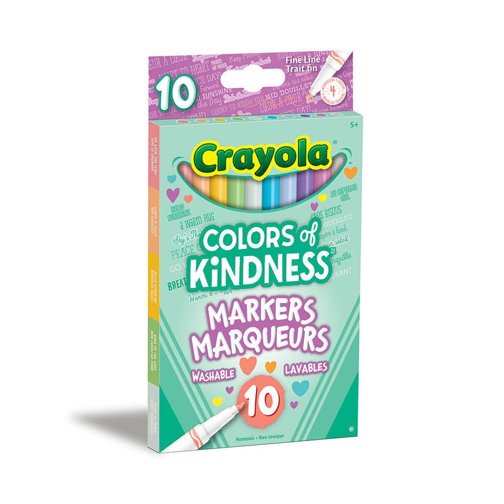 Crayola Colors of Kindness 10 Markers