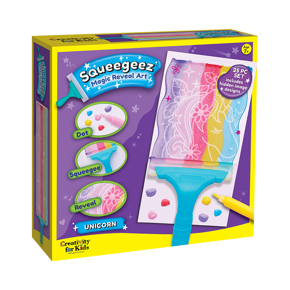 Creativity for Kids Magic Reveal Squeegee Art Unicorn