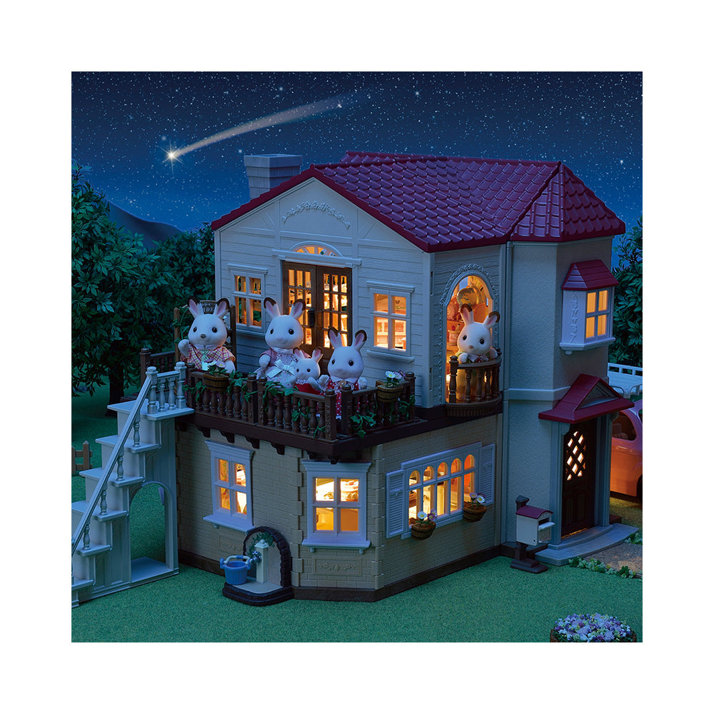 Calico critters house with lights online