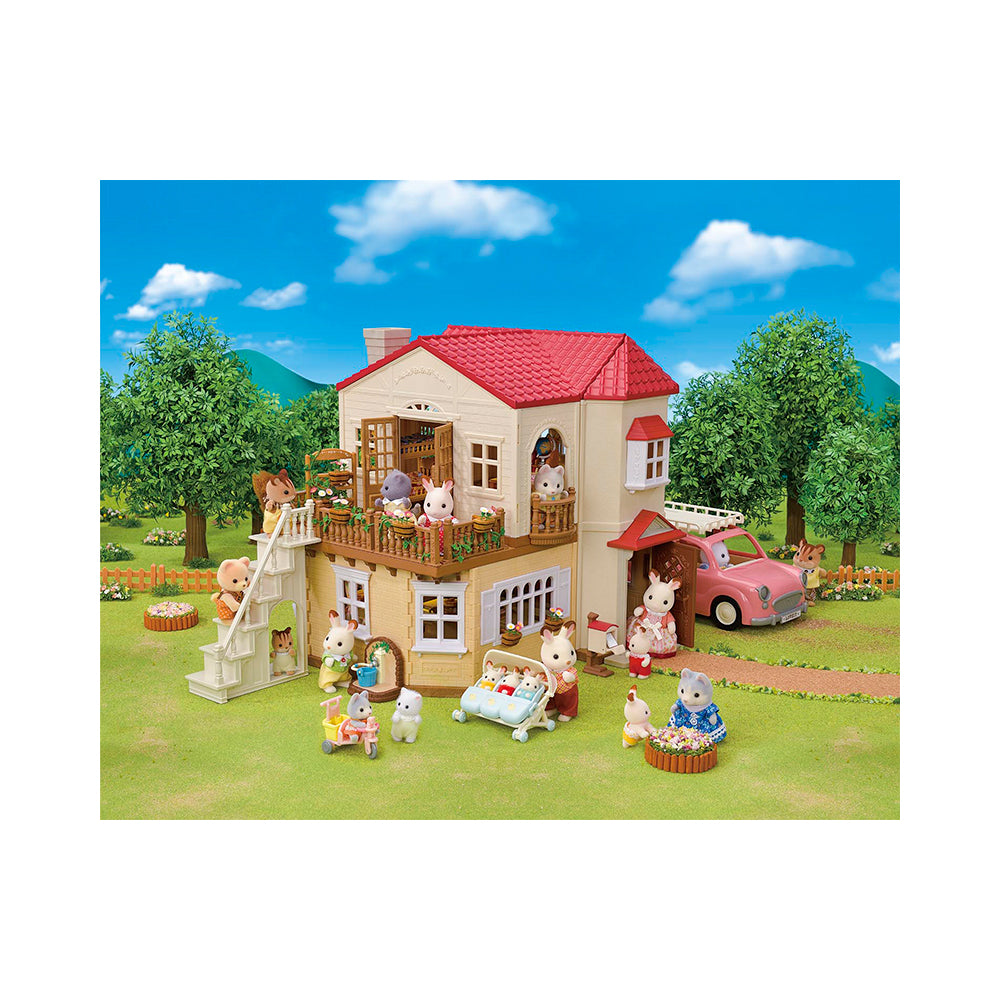 Calico Critters Red Roof Country Home Gift Set