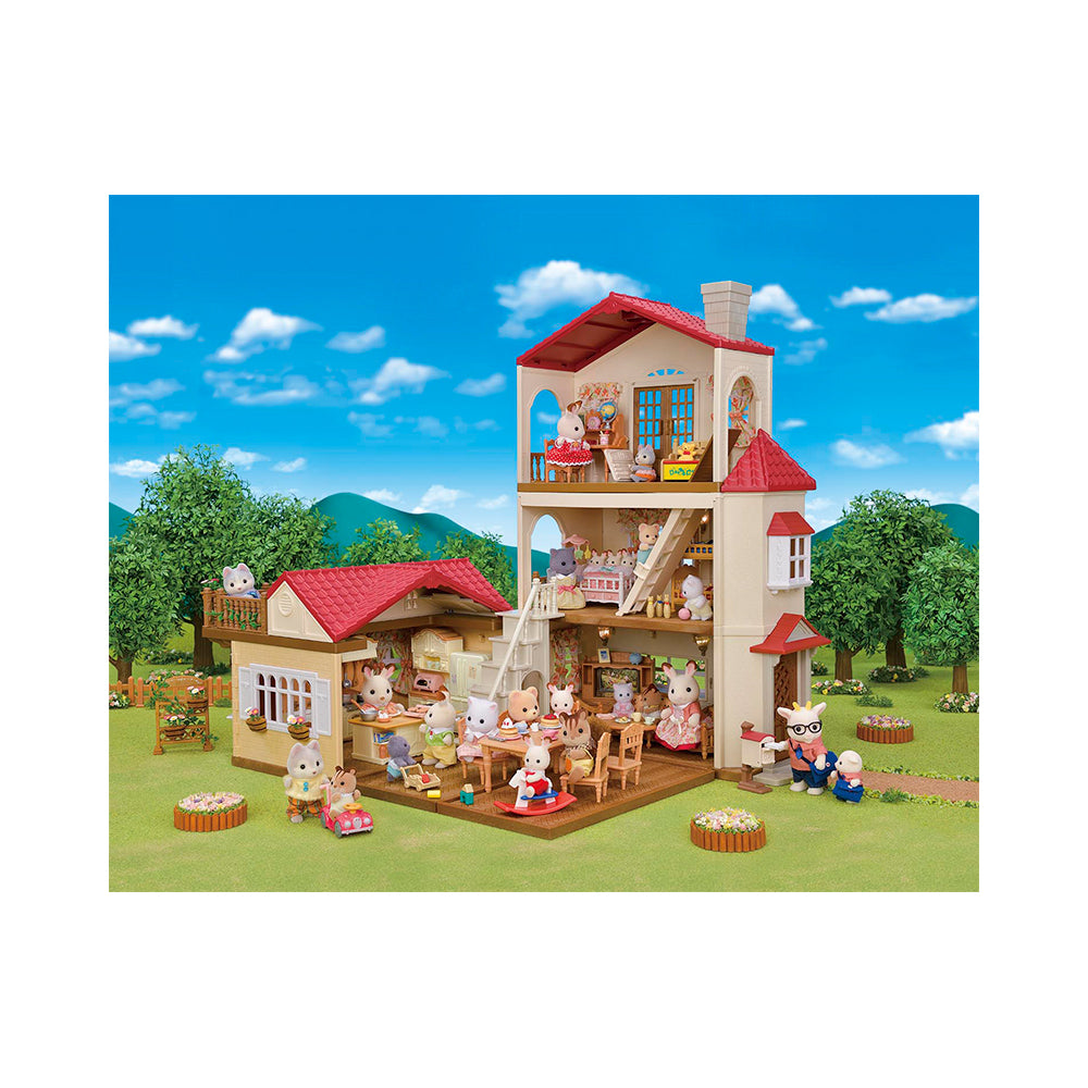 Calico Critters Red Roof Country Home Gift Set | Mastermind Toys