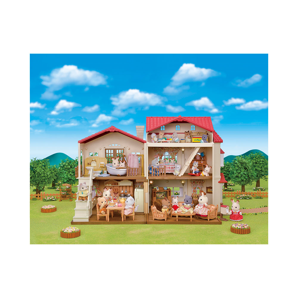 Calico Critters Red Roof Country Home Gift Set