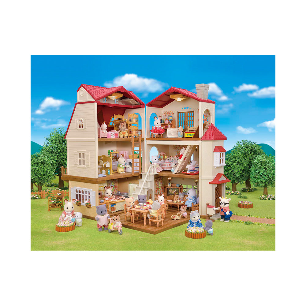 Calico Critters Red Roof Country Home Gift Set