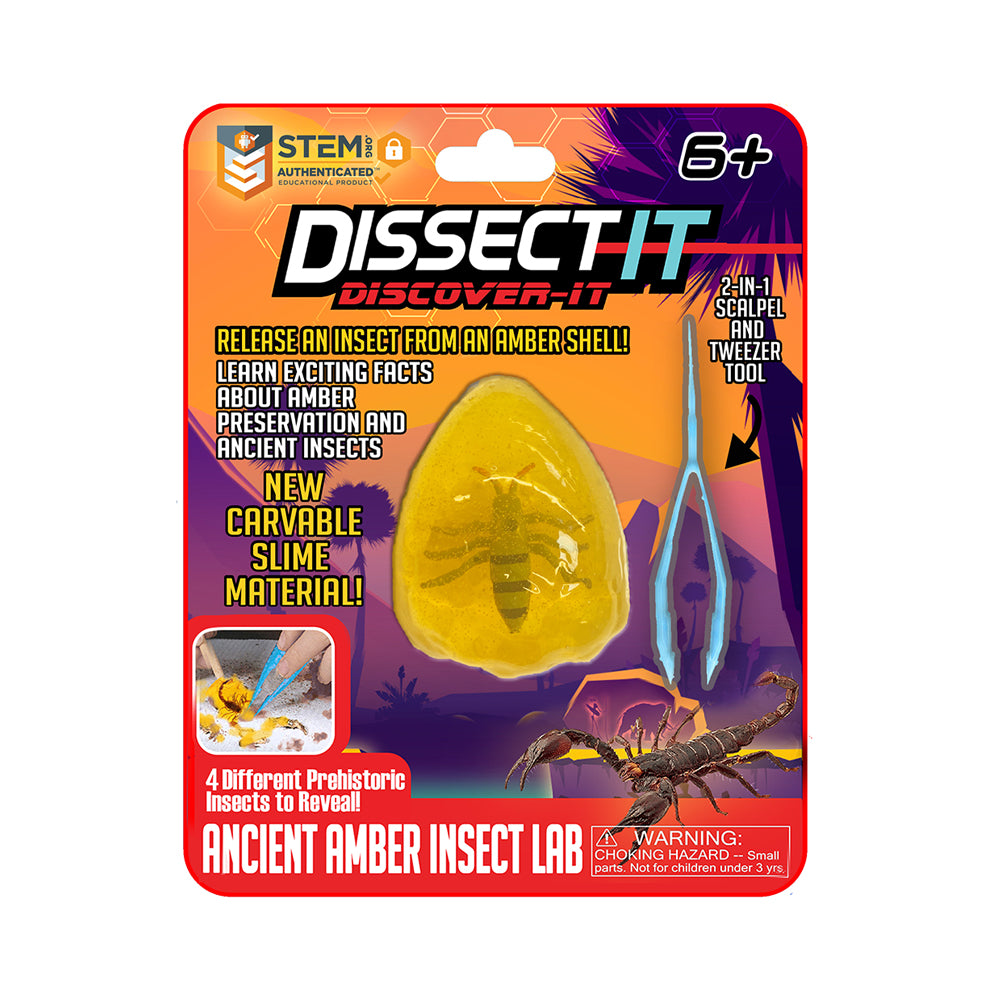 Dissect It - Discover It-Ancient Amber Lab