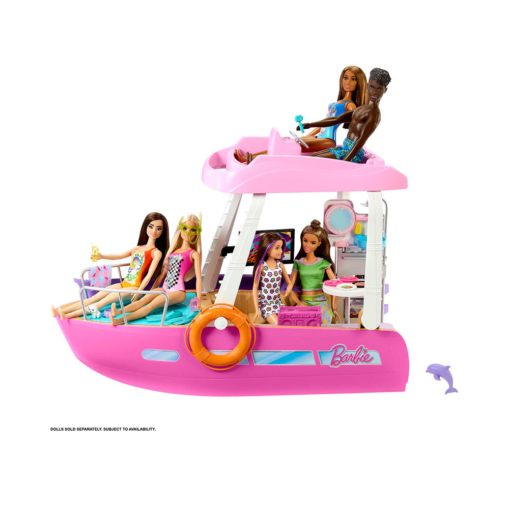 Barbie Dream Boat Playset With Pool, Slide And 20+ Accessories