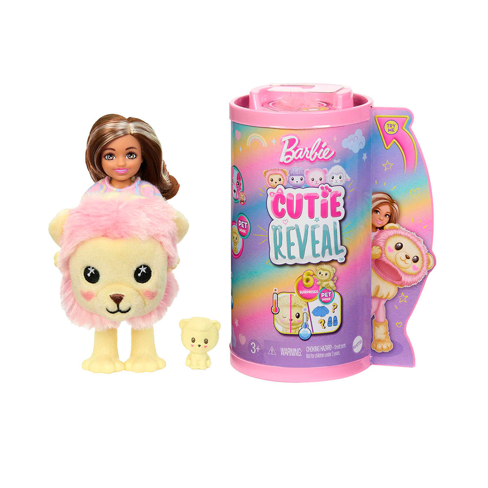 Barbie Cutie Reveal Cozy Cute Tees Series Chelsea Small Dolls & Accessories