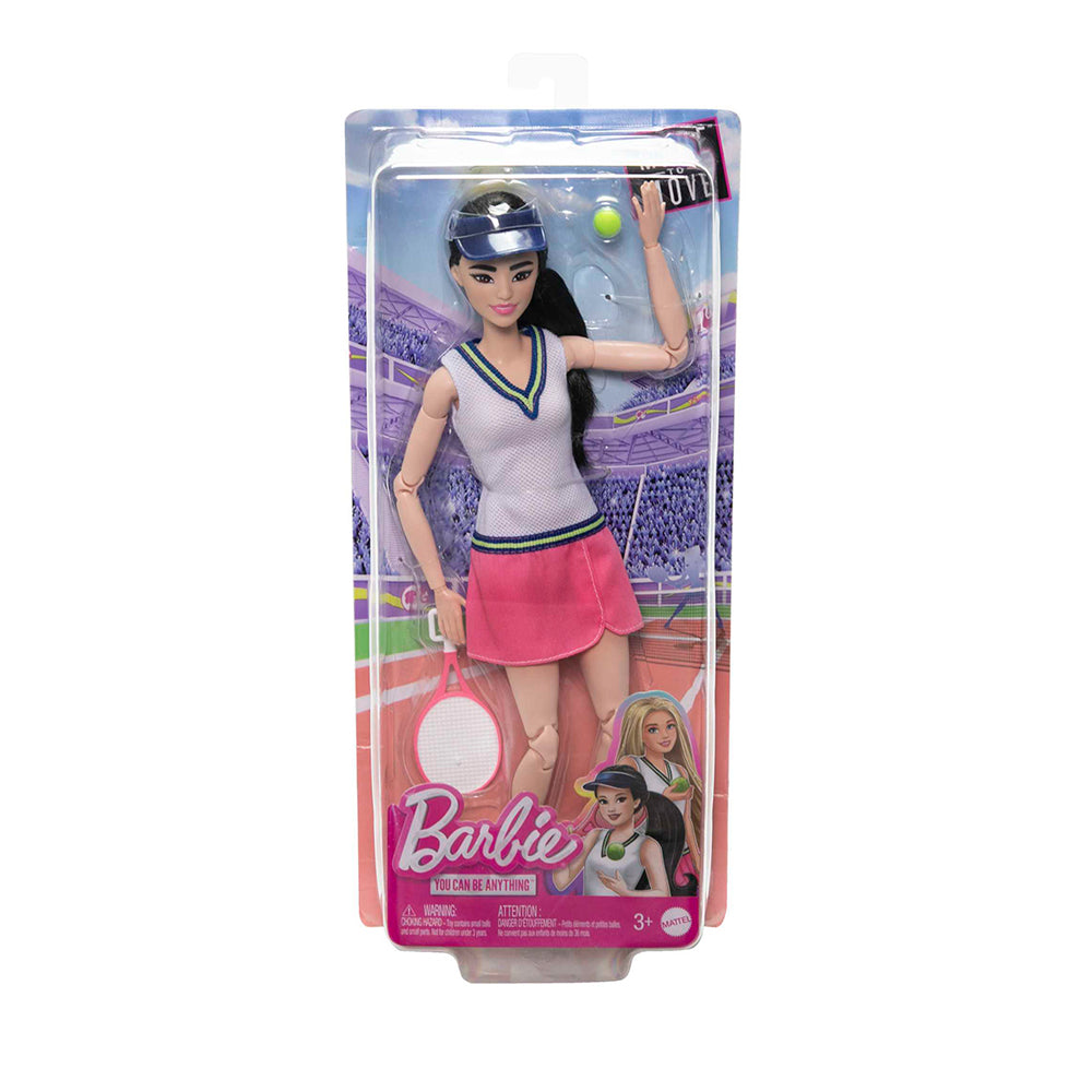 Barbie Doll & Accessories, Career Tennis Player Doll With Racket And Ball