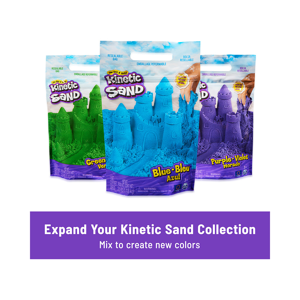 Kinetic Sand Sandbox Set V2 - Purple - Mastermind Toys___231103