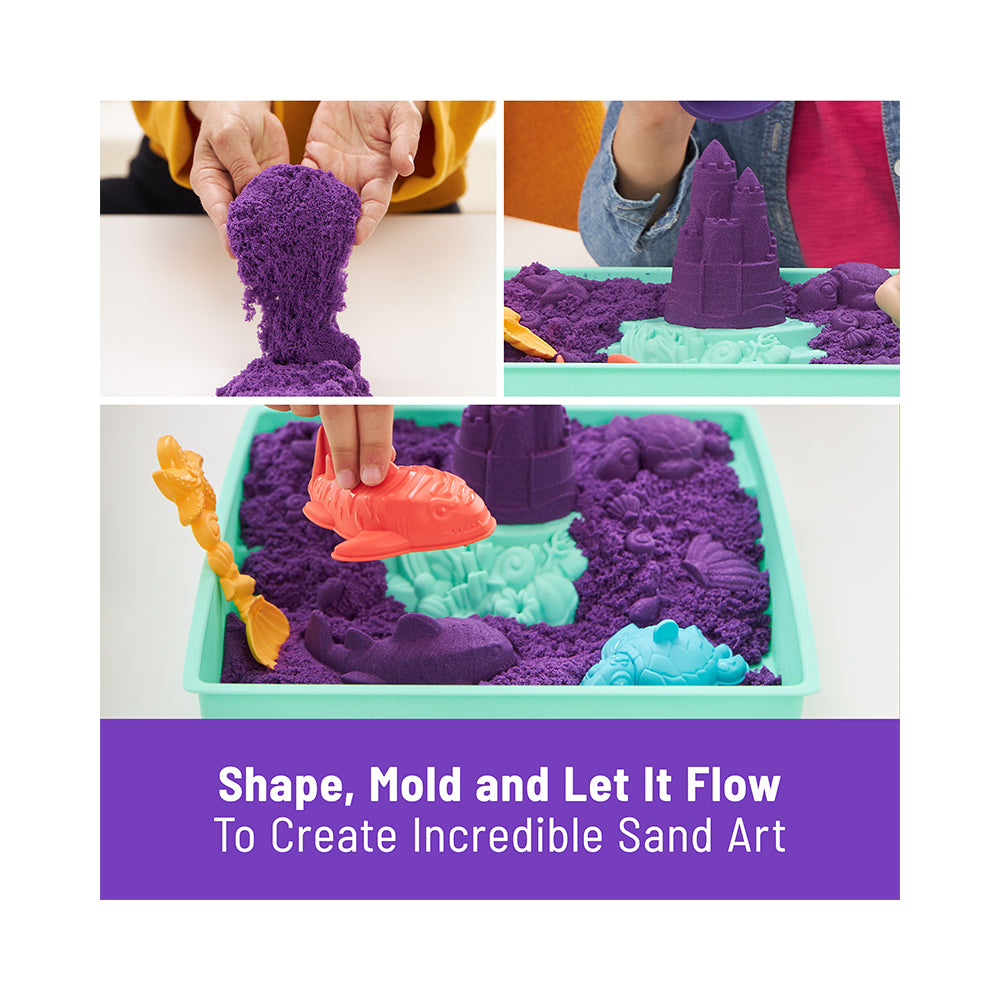 Kinetic sand sandbox & molds online