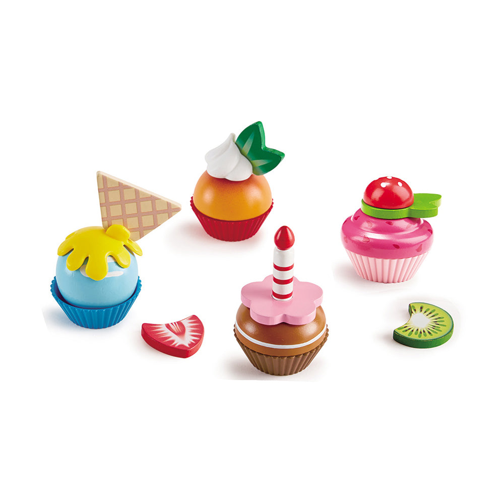 Hape Wooden Cupcake Set