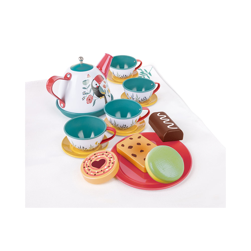 Hape Toucan Tin Tea Set