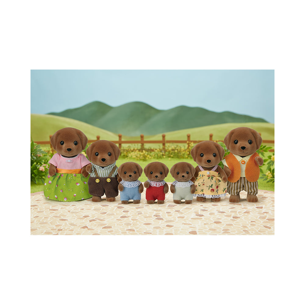 Calico Critters Chocolate Labrador Family - Mastermind Toys