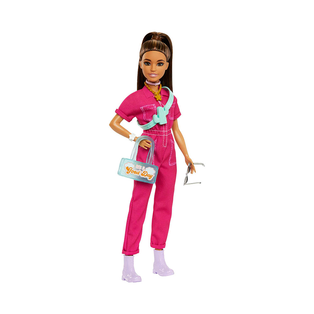 Barbie Day & Play Fashion Pink Boiler Suit Doll