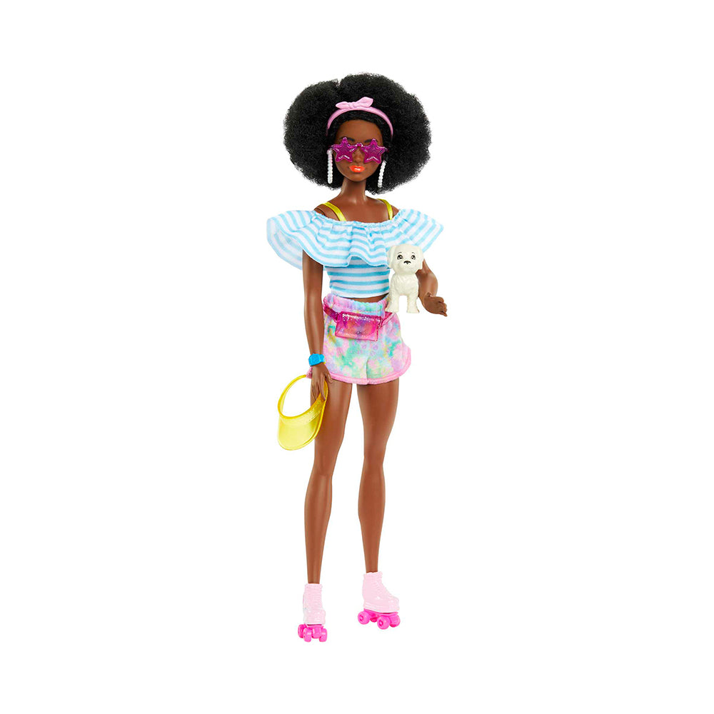 Barbie Day & Play Fashion Roller Skates Doll