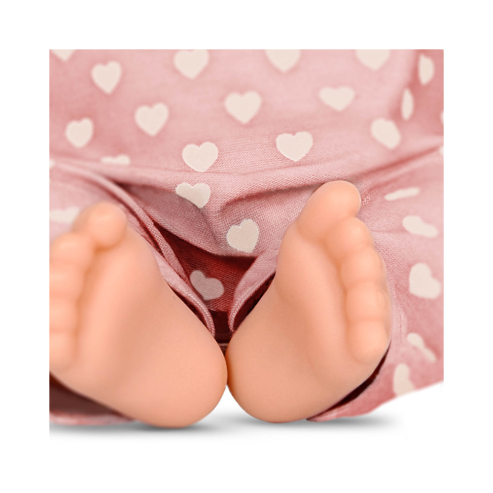 LullaBaby 14" Baby Doll with PJs & Pink Hat