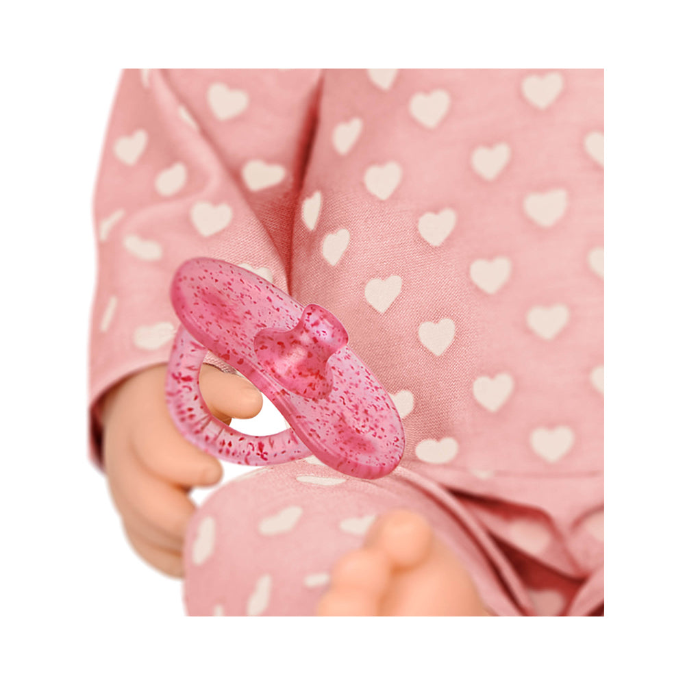 LullaBaby 14" Baby Doll with PJs & Pink Hat