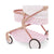 LullaBaby 14" Baby Doll Double Stroller