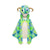 Swampy The Monster Cape, Green/Blue, Size 4-6