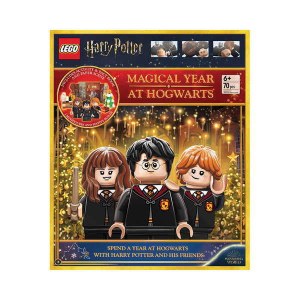 lego harry potter magical year at hogwarts book